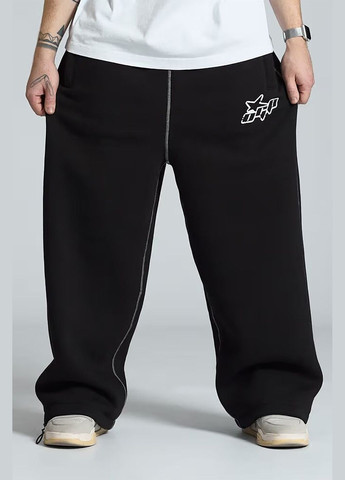 Черные зимние брюки OGONPUSHKA