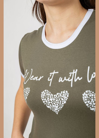 Футболка-топ женская с принтом Sport Line Футболка - (324391784)