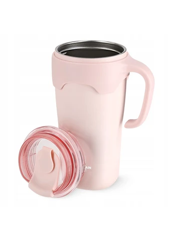 Термокружка со соломинкой 0.65 л Pink (P-5905973406130) Mountain Goat (352617938)