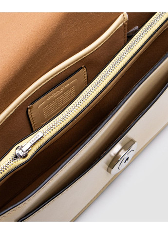 Сумка жіноча Tabby Shoulder Bag 26 in Polished Pebble Leather Yellow/Silver No Brand (367610025)