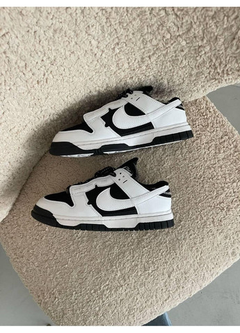 КРОСІВКИ ЖІНОЧІ NIKE DUNK AIR LOW BLACK WHITE НАЙК СБ ДАНК No Brand чорні демісезони (368647017)