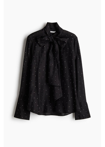 Чёрная блуза H&M