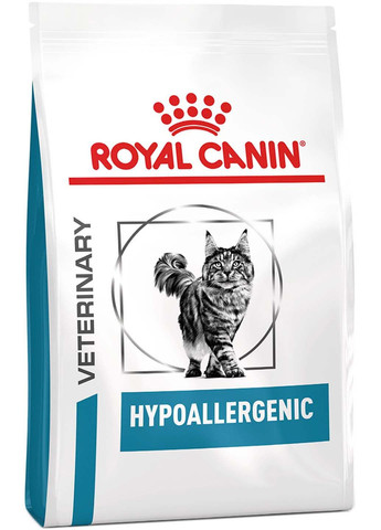 Сухий корм для дорослих кішок Hypoallergenic Cat 2.5 кг Royal Canin (286472723)