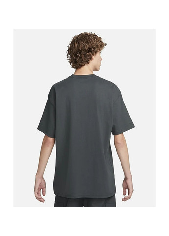 Черная футболка мужская t-shirt max90 sportswear black Nike