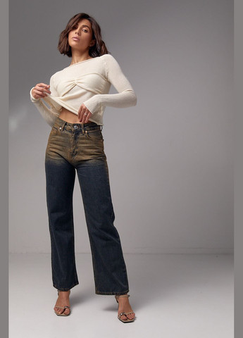 Женские джинсы с эффектом two-tone coloring Lurex - (287340242)