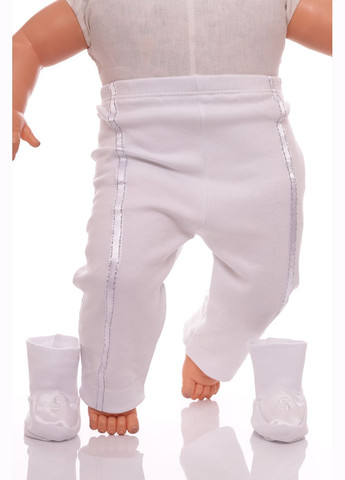 Білий демісезонний костюм хрестильний для хлопчика інтерлок s білий 62 см (34819) Murat baby