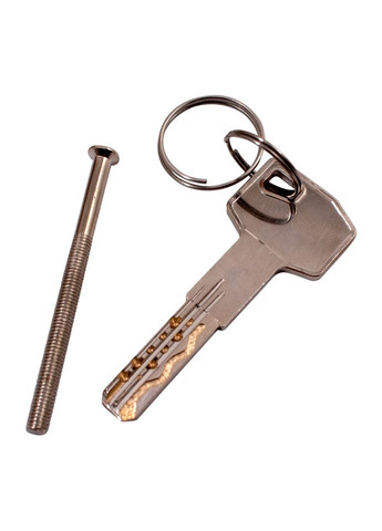 Циліндр Buonellе B10CP5050SCX6 50/50 мм 5 + 1 ключ/поворот. xром матовий Buonelle (322648167)