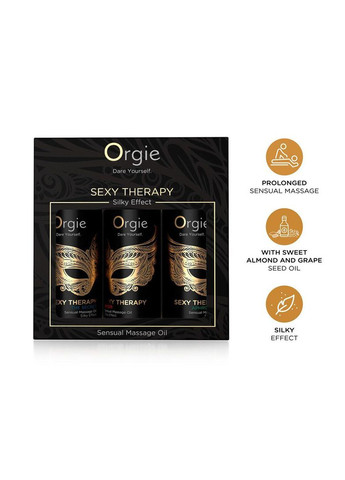 Набір масажних олій Orgie – Sexy Therapy Mini Size Collection (3х30 мл) No Brand (366879451)