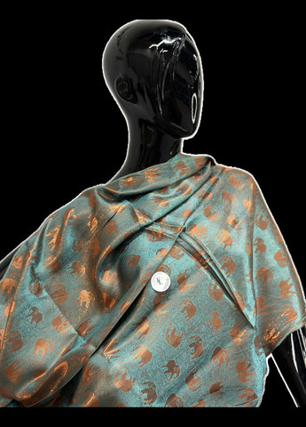 Жіночий шарф палантин fashion (100% шовк 170х70см) Loft (292564228)