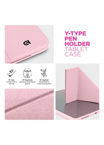 Чехол Y-Type PEN для Samsung Galaxy Tab S9/S9 FE/S10 FE Pink (ARM85522) ArmorStandart (352474478)