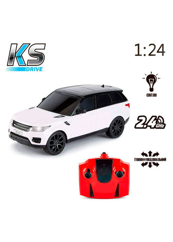 Автомобиль на радиоуправлении LAND ROVER RANGE ROVER SPORT 124GRRW масштаб 1:24, 2.4Ghz KS Drive (333012870)