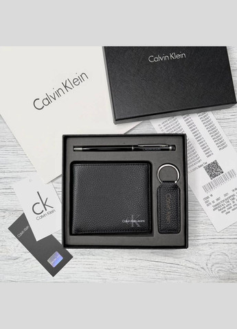 Мужской кожаный портмоне в подарочной упаковке (8875-3) No Brand (322157008)