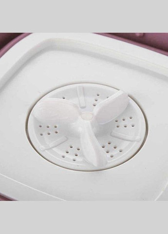 Пральна машина переносна складна washing machine 2690 силіконова, Рожевий Maxtop (290708191)