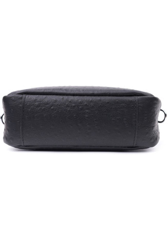 Сумка через плече жіноча шкіряна 22659 Чорний Vintage (302008122)