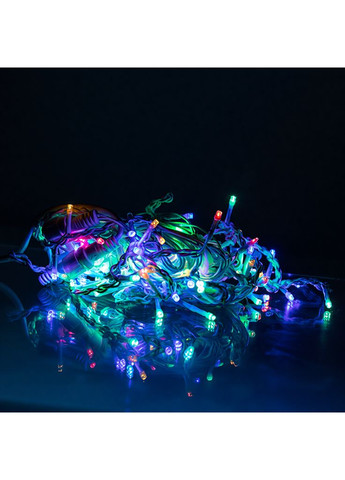 Новогодняя гирлянда уличная Бахрома 6 м 105 LED белый провод Мультиколор 6MWMLNEW Garlando (370800345)