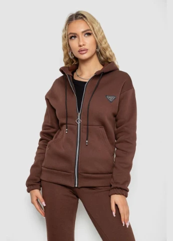 Спортивний костюм жіночий на флісі на блискавці Ager 247R1060 (314903911)