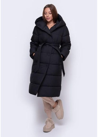 Чорна пальто 88-950-1w-wy-110 чорний sam Samange