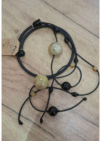 Жіноча підвіска з рогу та ювелірної смоли MKIN15002-HN521 Indira (369668867)