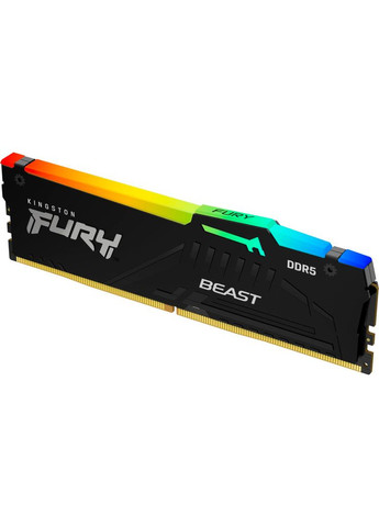 Модуль памяти для компьютера DDR5 32GB 6400 MHz Beast RGB EXPO Fury (ex.HyperX) (KF564C32BBEA-32) Kingston (317407416)