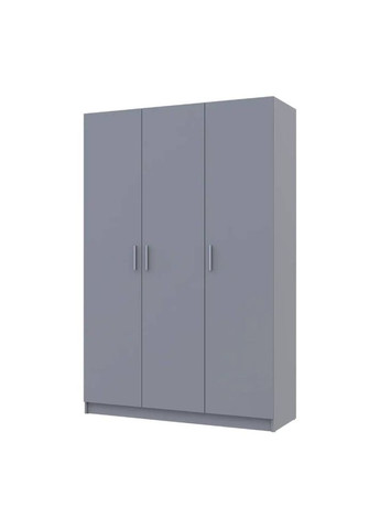 Шафа для одягу Промо Сірий 3 ДСП 135х48х204 DRS-011626 (80737765) Doros (346534109)