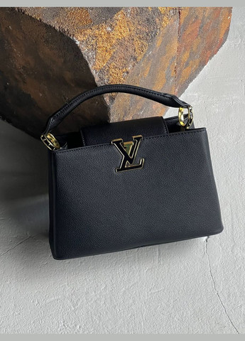 ЛУЇ ВІТОН CAPUCINES жіноча сумочка (чорний колір) No Brand (322505912)