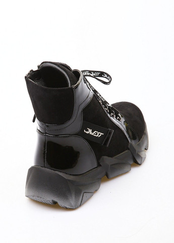 Черные кэжуал осенние ботинки Qwest Original