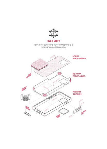 Чехол для мобильного телефона (ARM77013) ArmorStandart ICON2 MagSafe Apple iPhone 15 Pro Max Pink (357490713)