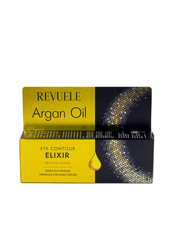 Крем еліксир для контуру очей Argan Oil Elixir омолоджуючий 25 мл REVUELE (302721969)