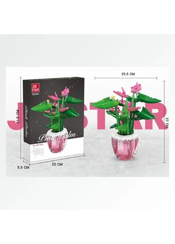 Конструктор набор цветок в вазе (JJ92361) JIE Star (393257026)