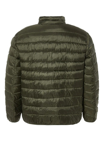 Зеленая демисезонная куртка ультралегкая и водо и ветроотталкивающая Livergy