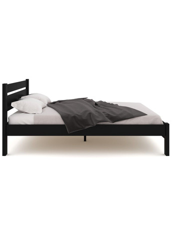 Кровать Невада бук 180х200 чёрный Fagus (303724159)