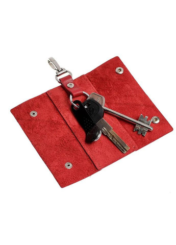 Ключниця на кнопках, глянець, 405660 червона Grande Pelle (329147257)