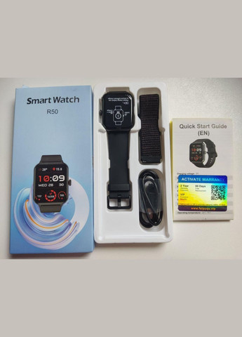 Cмарт часы Blackview R50, 1,85" с набором/ответом звонков, пульс/SPo2/монитором сна, +1 ремешок Smart Watch (334016542)