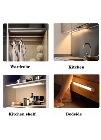 LED світильник з датчиком руху 30 см Холодний білий China (345751215)