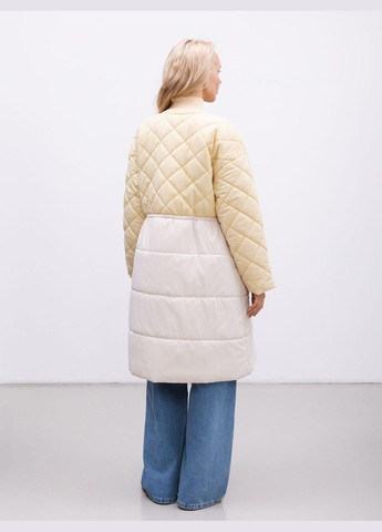 Жовтий демісезонне Жіноче демісезонне пальто SK