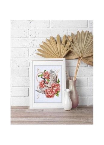 Набір для вишивання хрестиком "На крилах до мрії" AH-225 з п'яльцями No Brand (330609542)