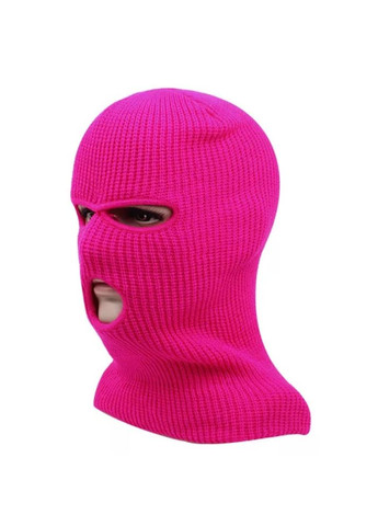 No Brand балаклава маска бандитка 2 в 1 рожева, унісекс reis one size рожевий виробництво -