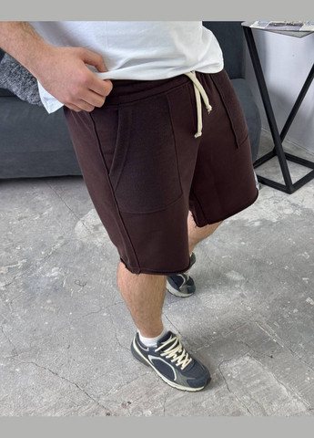 Стильні шорти з накладними карманами з якісної тринитки Vakko (327592719)