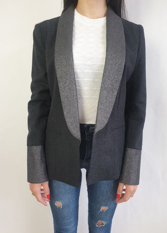 Жакет UHNW48D Темно-сірий Naf Naf (314897178)