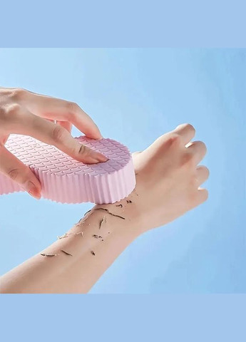 Губка пилинг для тела, для душа Розовая Kimiko (322528679)