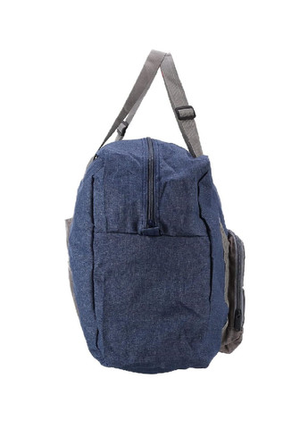 Сумка тревел кейс трансформер дорожная складная с тканевыми ручками для путешествий командировок 45х33х18 см (479542-Prob) Синяя Unbranded (322186306)