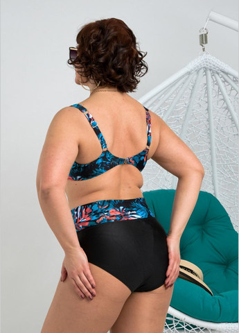 Черный летний купальник teres 2369-3-2 Alenka Plus