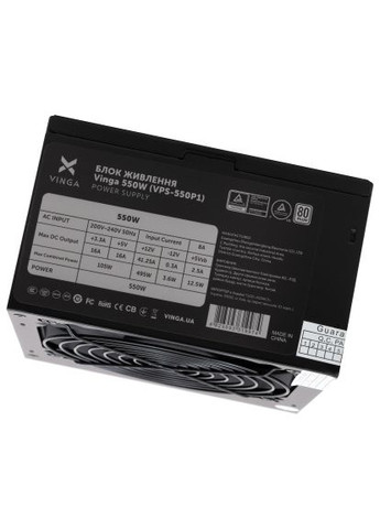 Блок живлення (VPS-550P1) Vinga 550W (366154053)