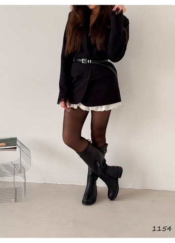 Осенние черные сапоги Helen