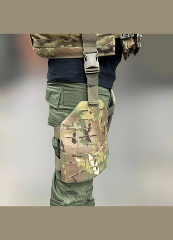Балістичний захист стегон 2 класу, Стандартний, Мультикам, захист ніг від уламків, балістичний пакет 1 класу Добронь (362601552)
