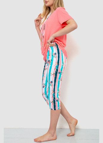 Комбінована жіноча піжама з принтом Ager 219R117
