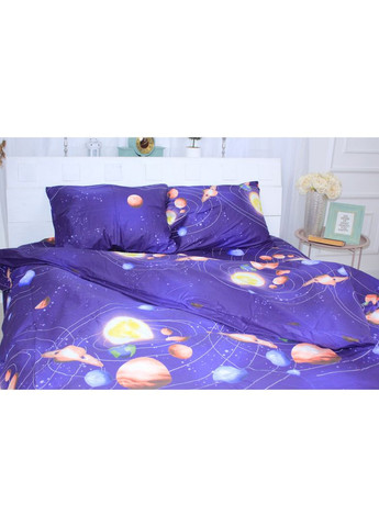 Постельное белье Сатин 22-1282 Night Space (m220817) Mirson Сатин 22-1282 Night Space King Size (366565516)