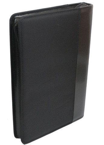 Ділова папка із еко шкіри чорна JPB (361156497)
