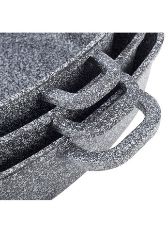 Набір каструль Snow Marble 3 шт литої алюміній антипригарні каструлі для приготування Ofenbach (368987544)