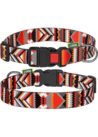 Ошейник для собак размер XS ширина 10 мм 18-28 см Geometric (2100102210012) Hi Dog (332878825)